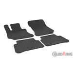 Original Gledring Passform Fußmatten Gummimatten 4 Tlg.+Fixing - Mercedes-Benz E Klasse W212 2014-02.2016